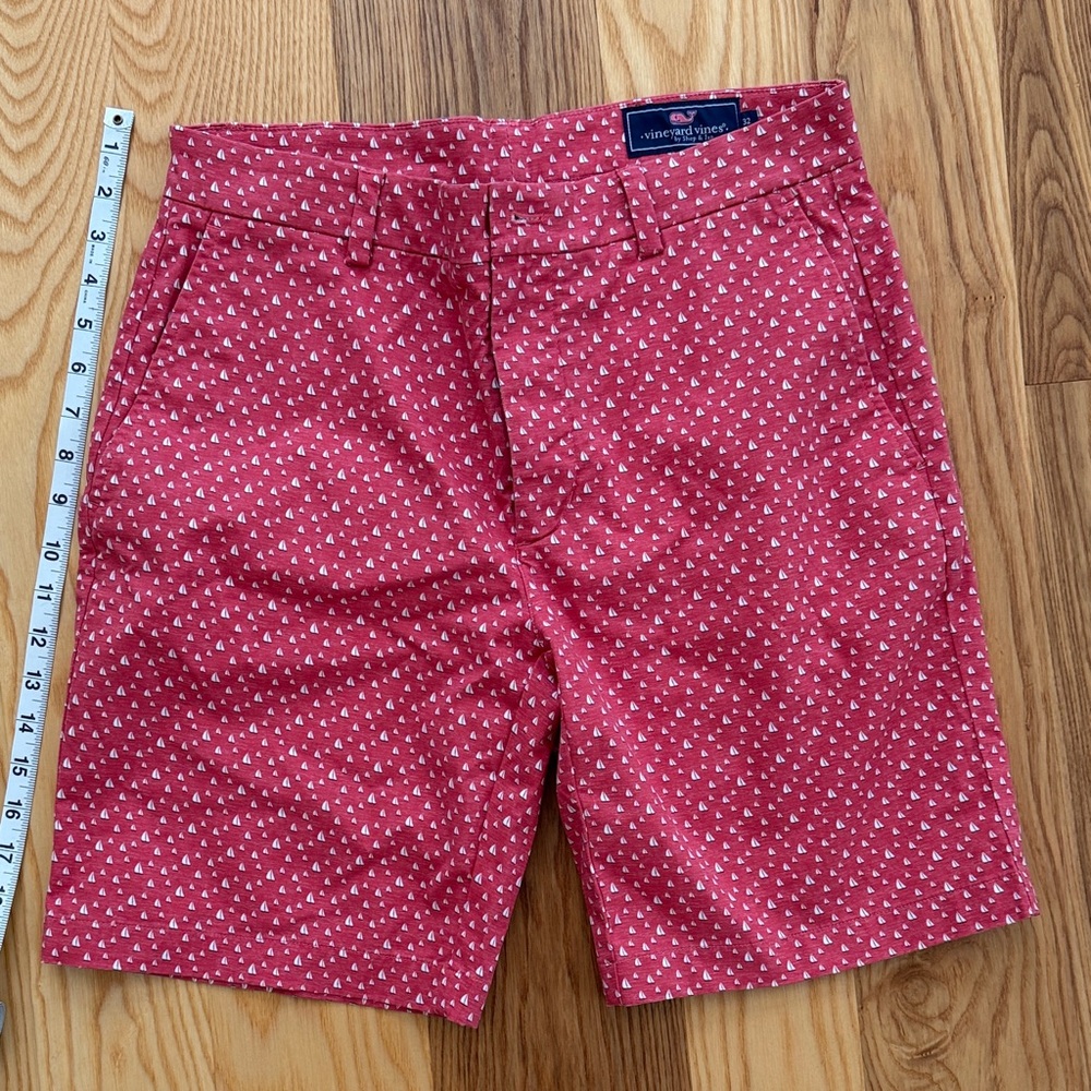 Vineyard Vines Jetty Red Breaker Men's Shorts